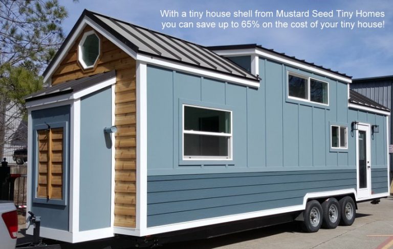 Tiny House Shells from Mustard Seed Tiny Homes